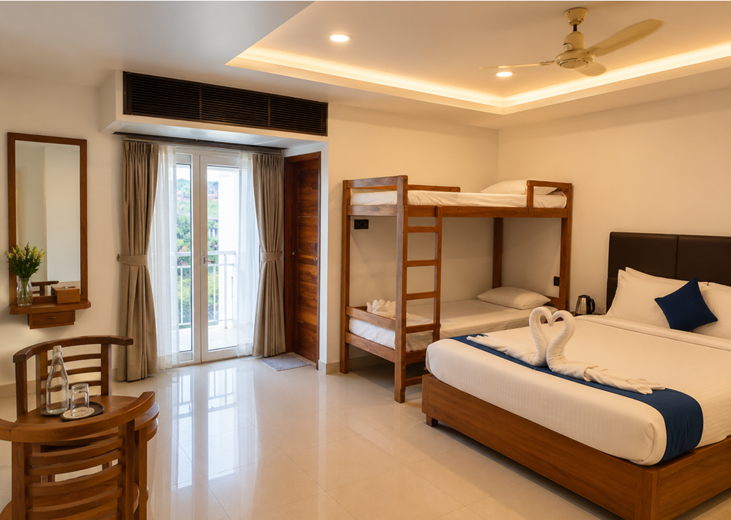 SIGNATURE FAMILY ROOM WITH BALCONY